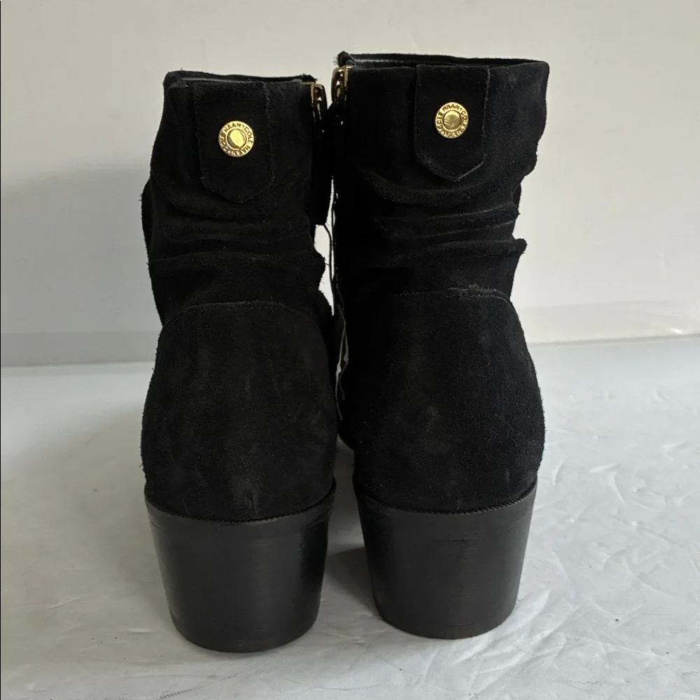 COLE HAAN Women's Maple Water Resistant Bootie Ankle Boot Black Suede Size 9 NWT - Picture 7 of 8